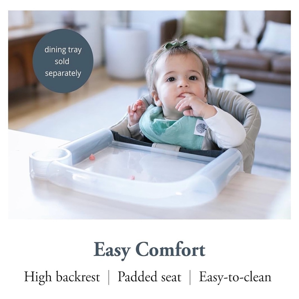 Inglesina Beige Clip-On Baby High Chair - Picture 5 of 6